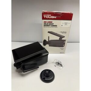 Hyper Tough 800-Lumen Solar Decoy Security Camera Black FSI 80-8566-800